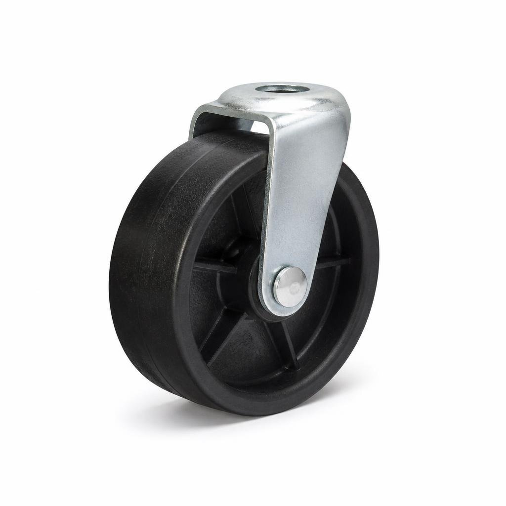 W99H 4" H/DUTY POLYCASTOR WHEEL ONLY
