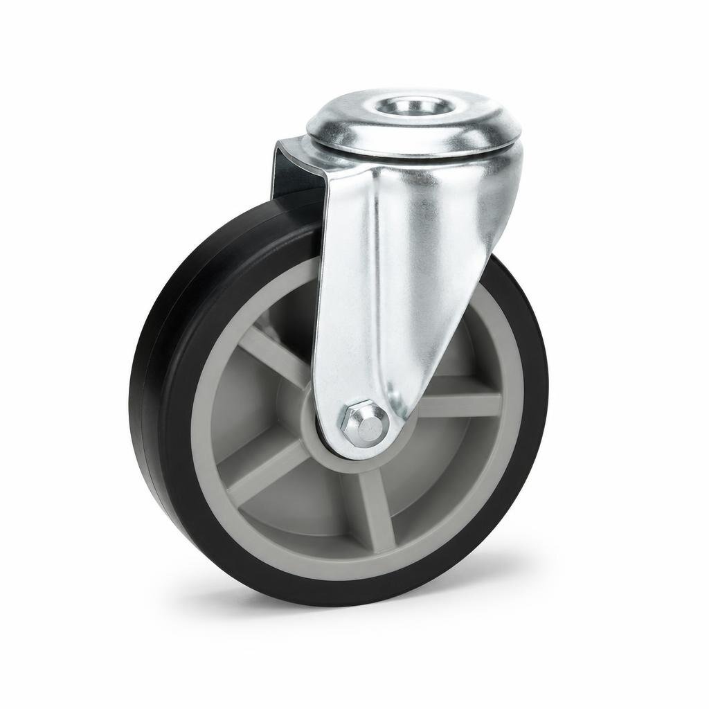 W99H 5" H/DUTY POLYCASTOR WHEEL ONLY