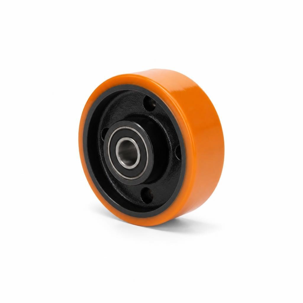 70MM X 80MM POLY PALLET TRUCK WHEEL