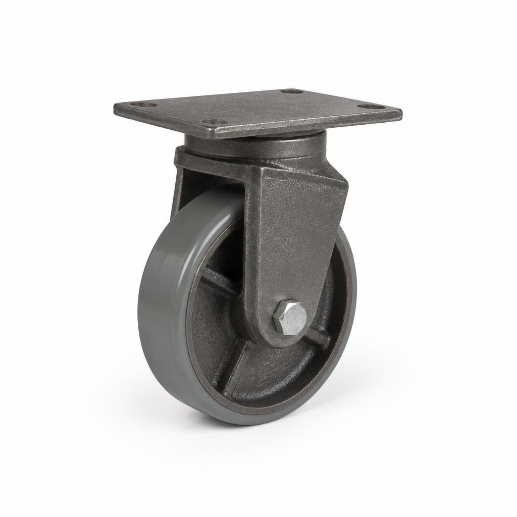 P23H 6"RCI H/DUTY CAST- IRON CASTOR (RIM)