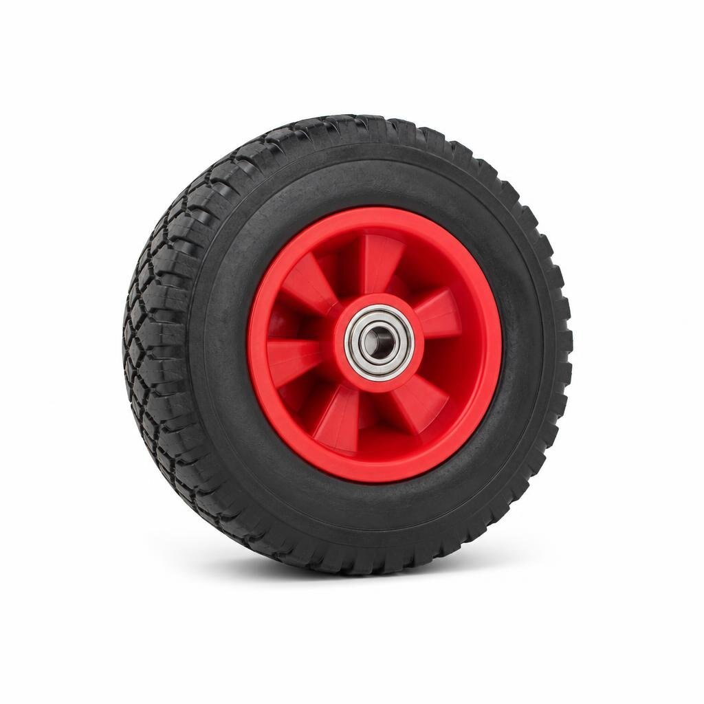 10" H/DUTY PU HAND TROLLEY WHEEL