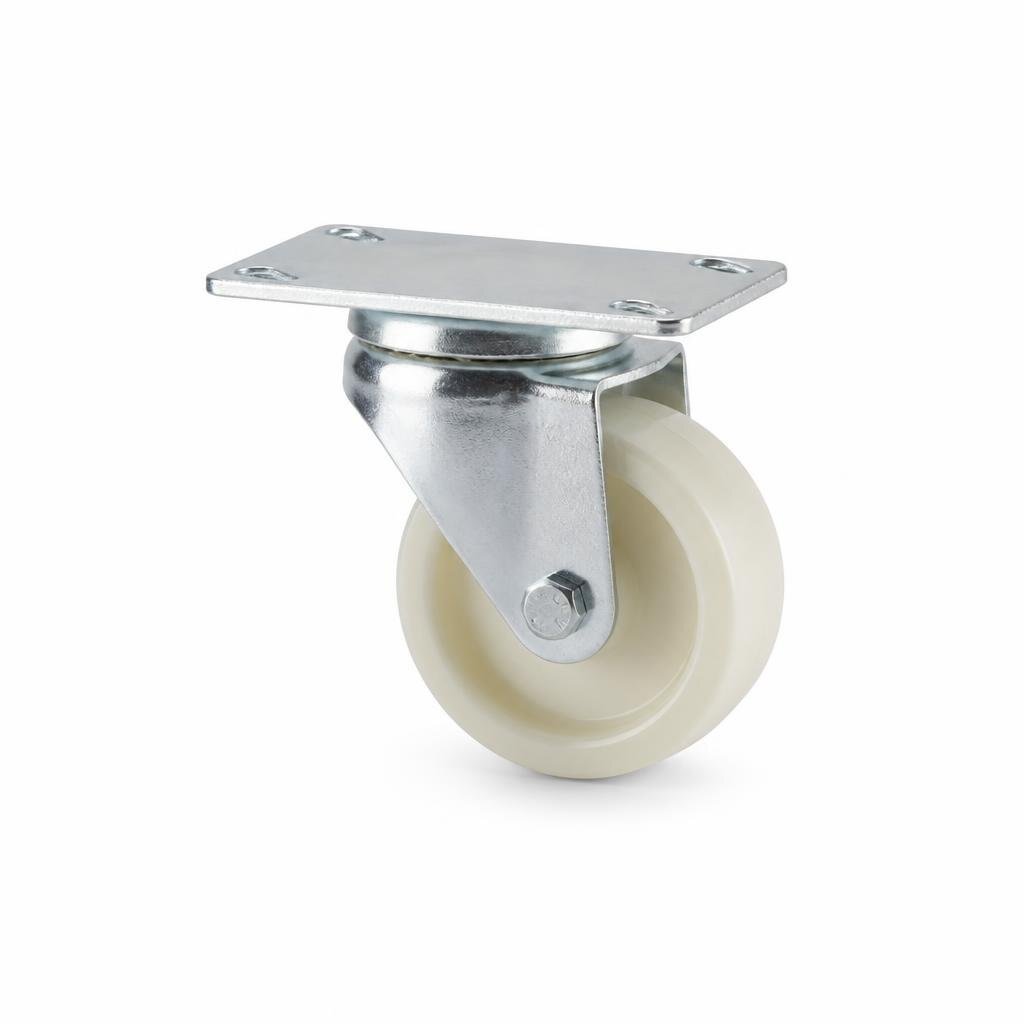 MARKSMAN 2268 2" FLAT TYPE SWIVER NYLON CASTER