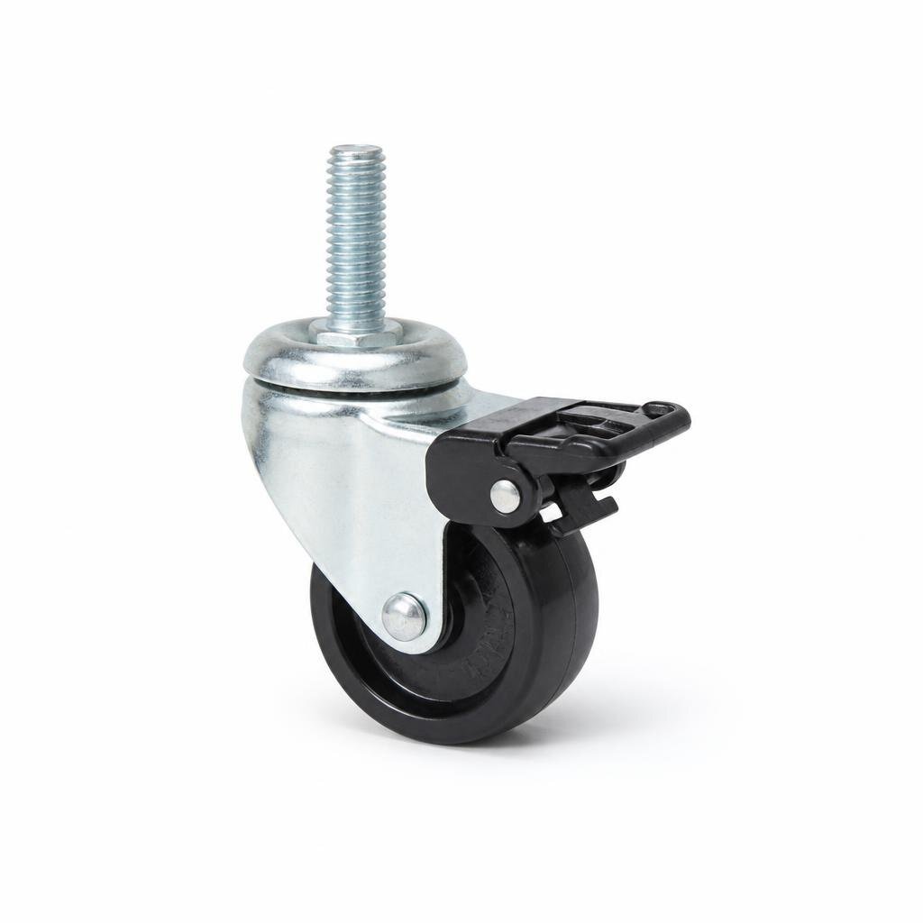 MARKSMAN 2264 2" SCREW TYPE NYLON CASTER BRAKE