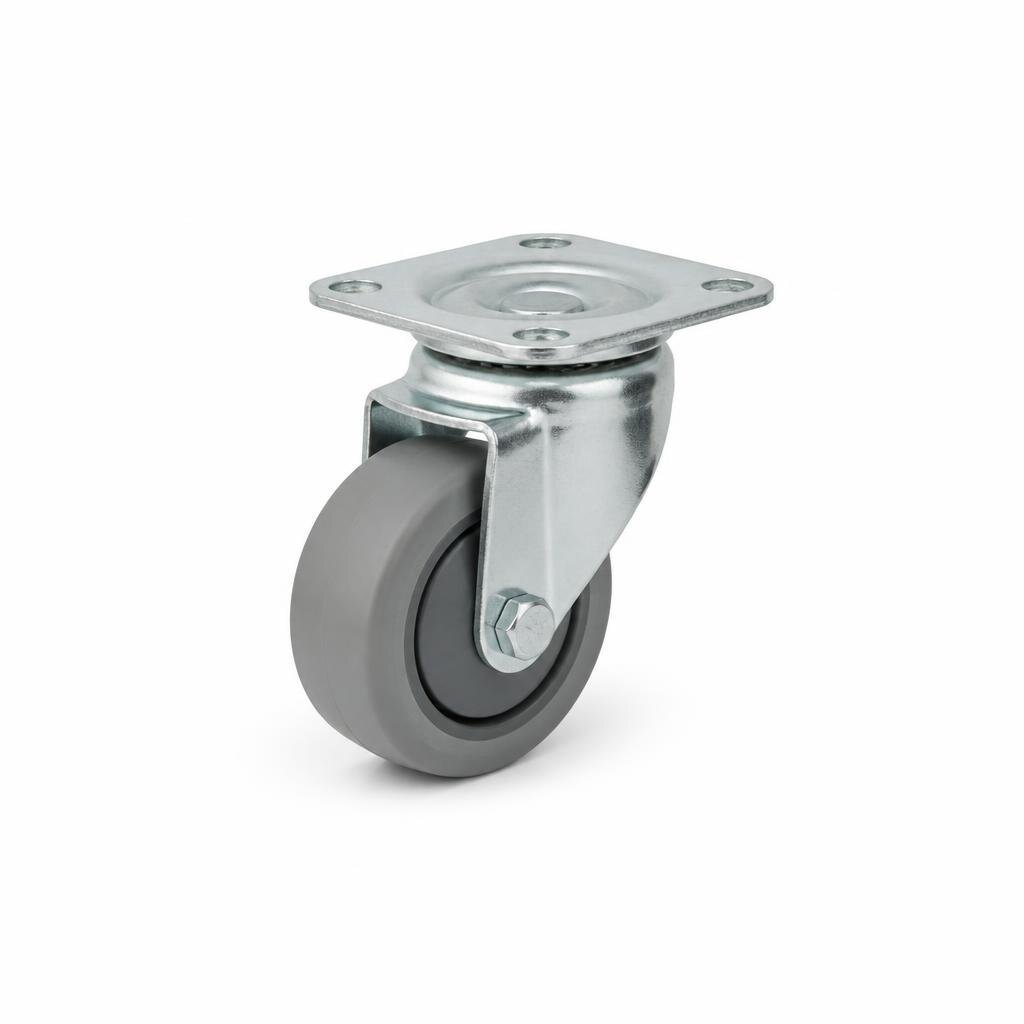 G21L050TPU 2" LIGHT DUTY SWIVEL WHEEL - BEARING