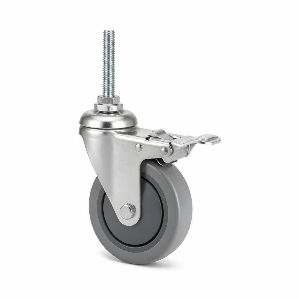 BANGFA G-41L200N 8" SWIVEL CASTOR ROLLER