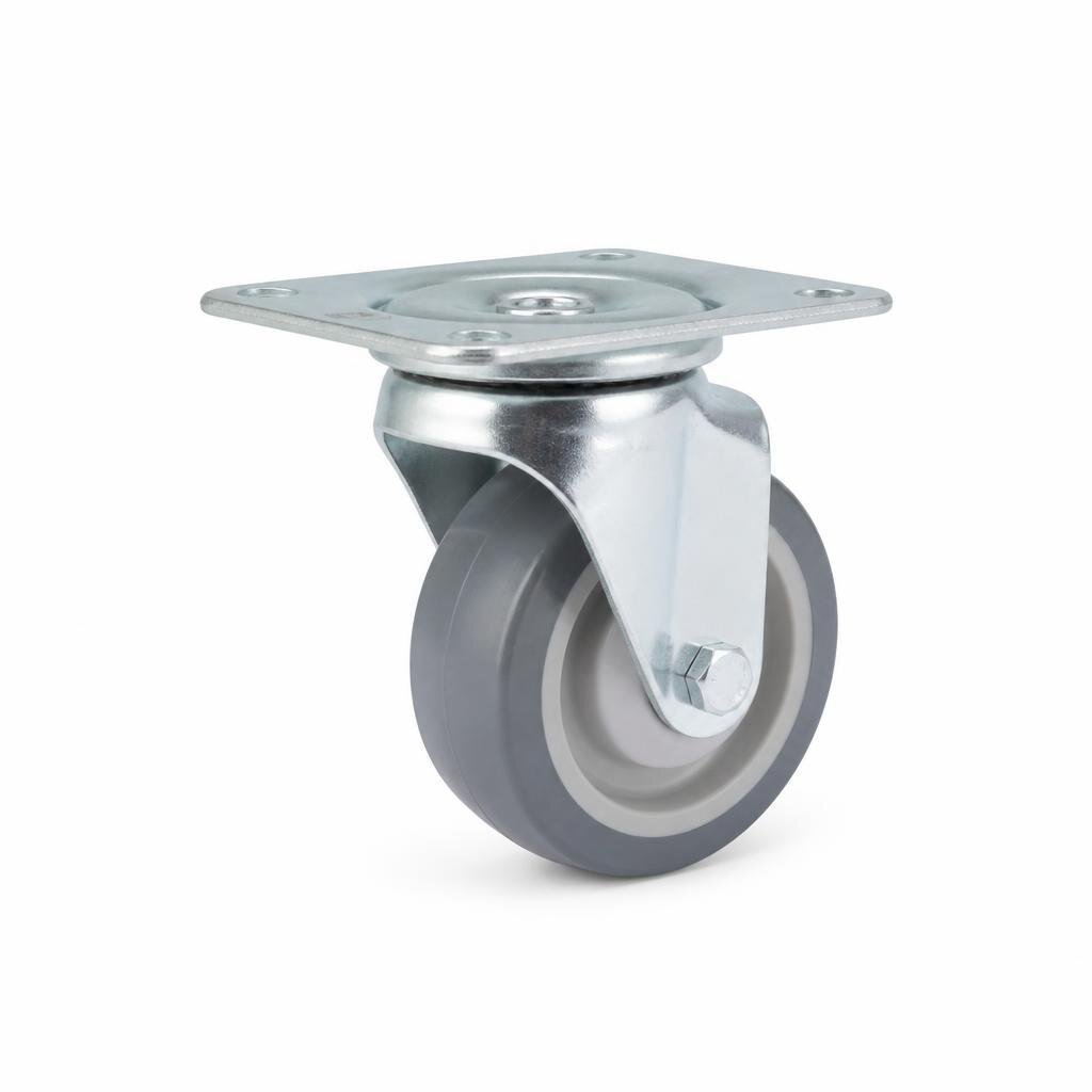 E-MAX 3" PU CASTOR - SWIVEL
