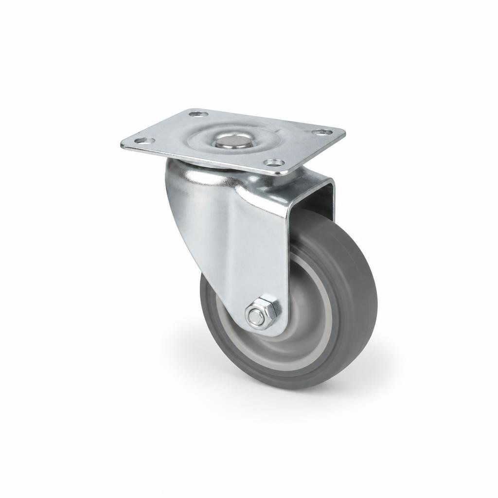 E-MAX 4" PU CASTOR - SWIVEL