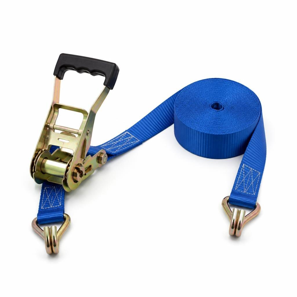 E-MAX 5TON 2.0" X 10M RACHET TIE DOWN - BLUE