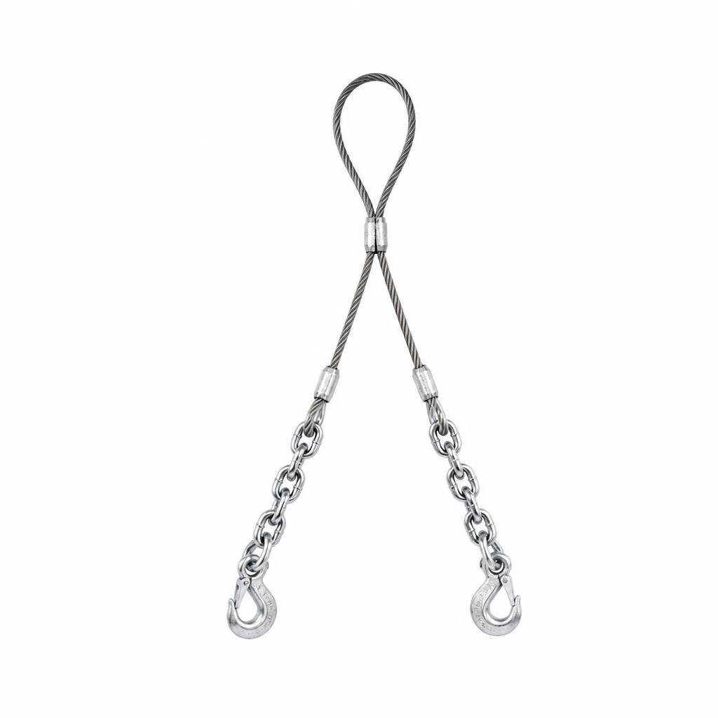 BRIDLE SLING 8MM X 6M 2 LEGGED CHAIN SLING