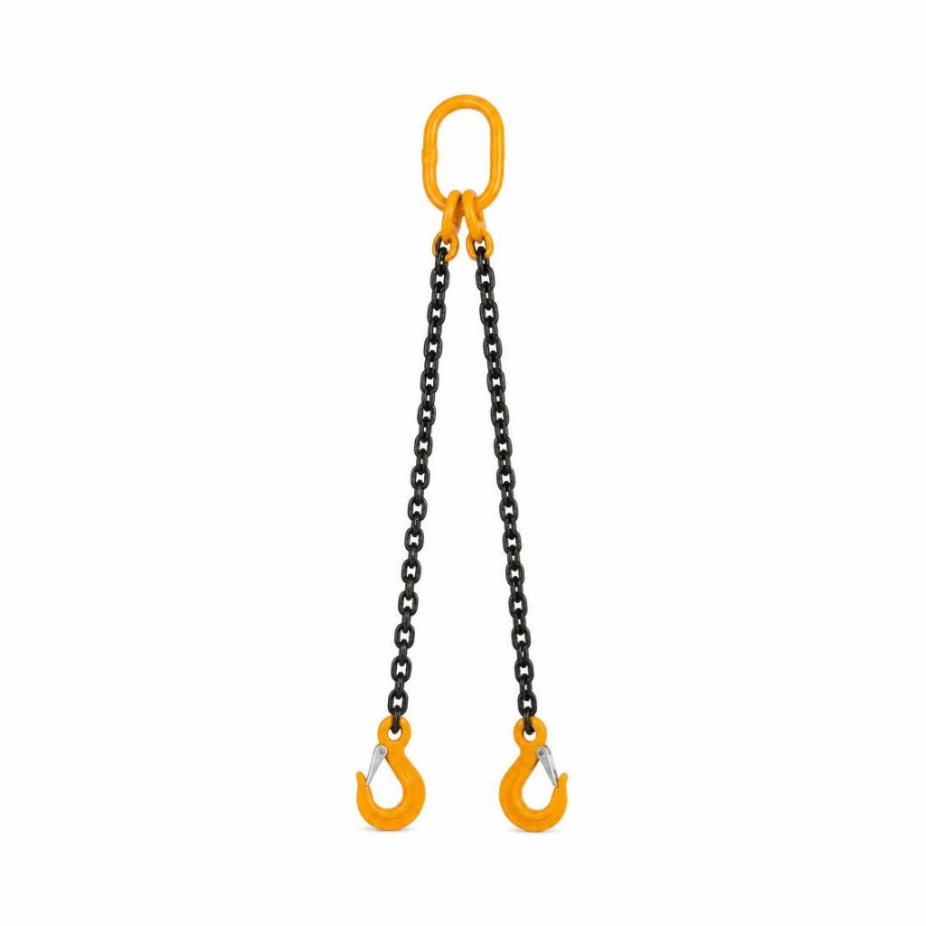K1 TWO LEGGED 10TON LIFTING CHAIN SLING 10FT LENGTH
