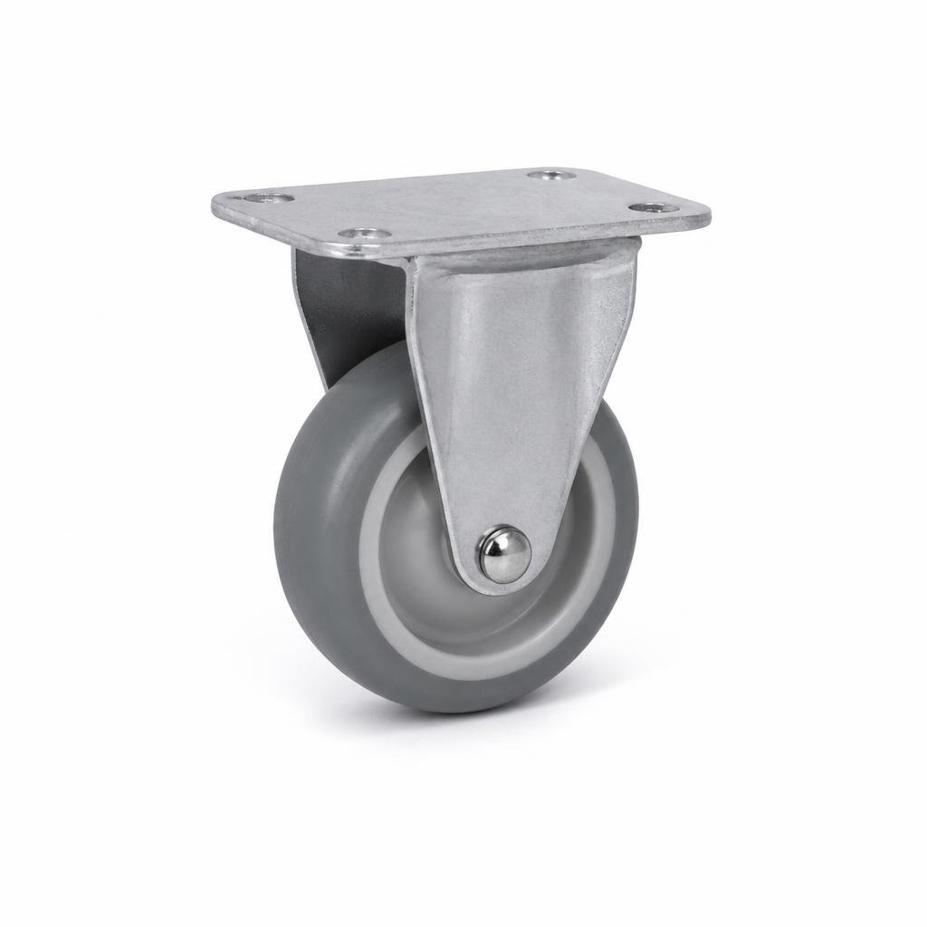 DL5 DL5TPE25FC 1" TPE FIXED CASTER