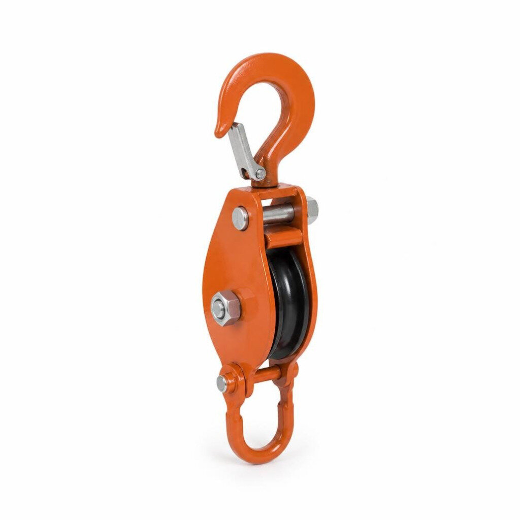 0.5TON X 3" H/DUTY PULLEY BLOCK WITH OPENER