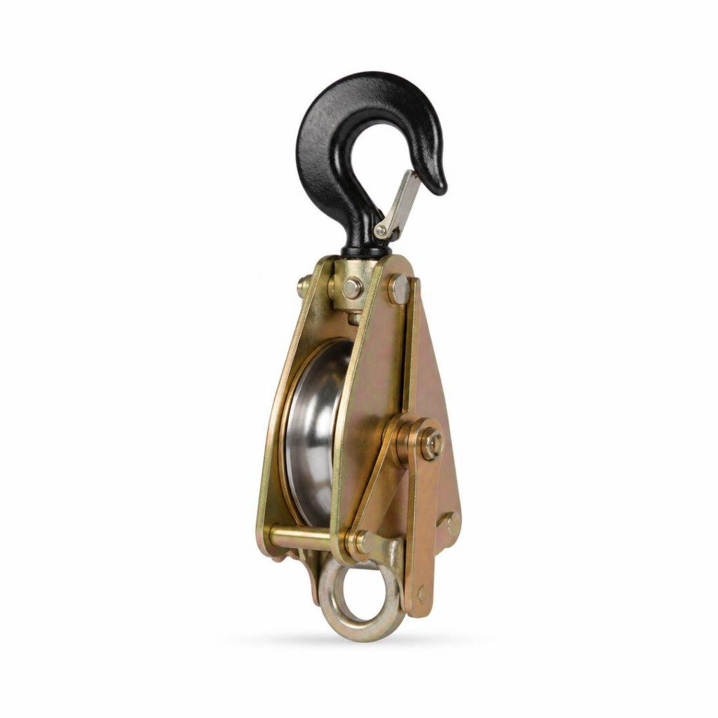 3.0TON X 6" H/DUTY PULLEY BLOCK WITH OPENER