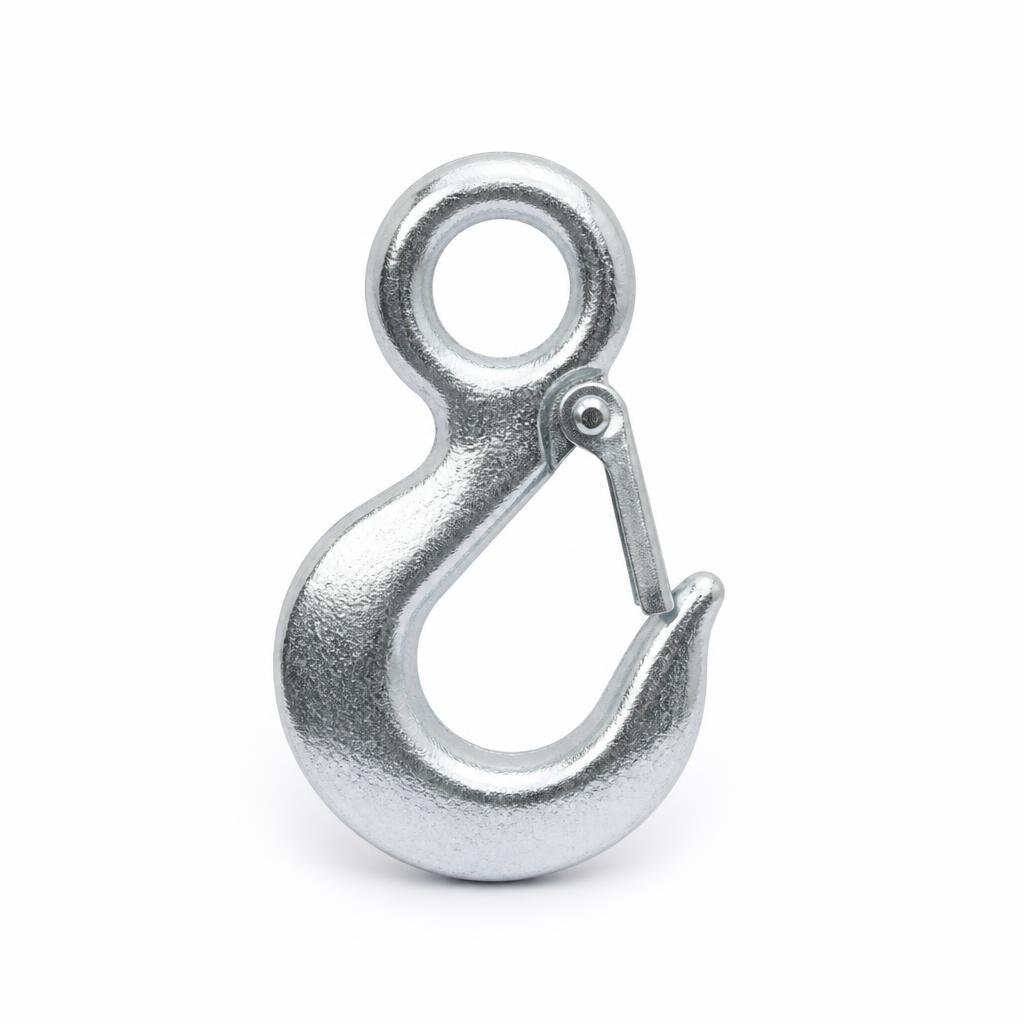 1.0TON ALLOY EYE HOOK WITH LATCH
