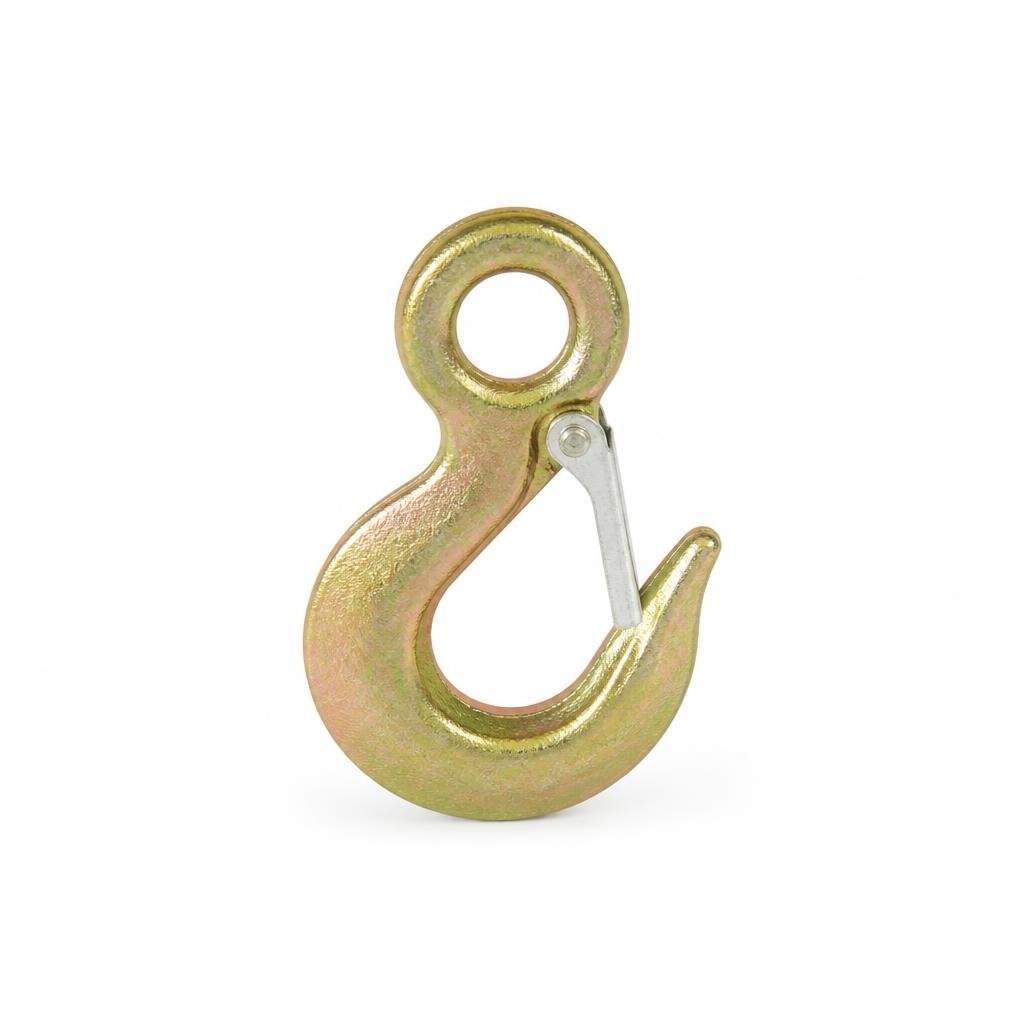 2.0TON ALLOY EYE HOOK WITH LATCH