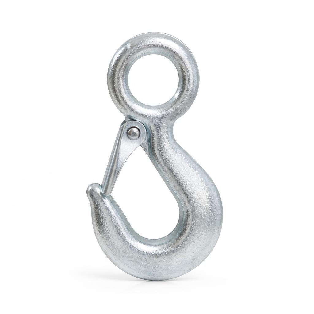 3.0TON ALLOY EYE HOOK WITH LATCH