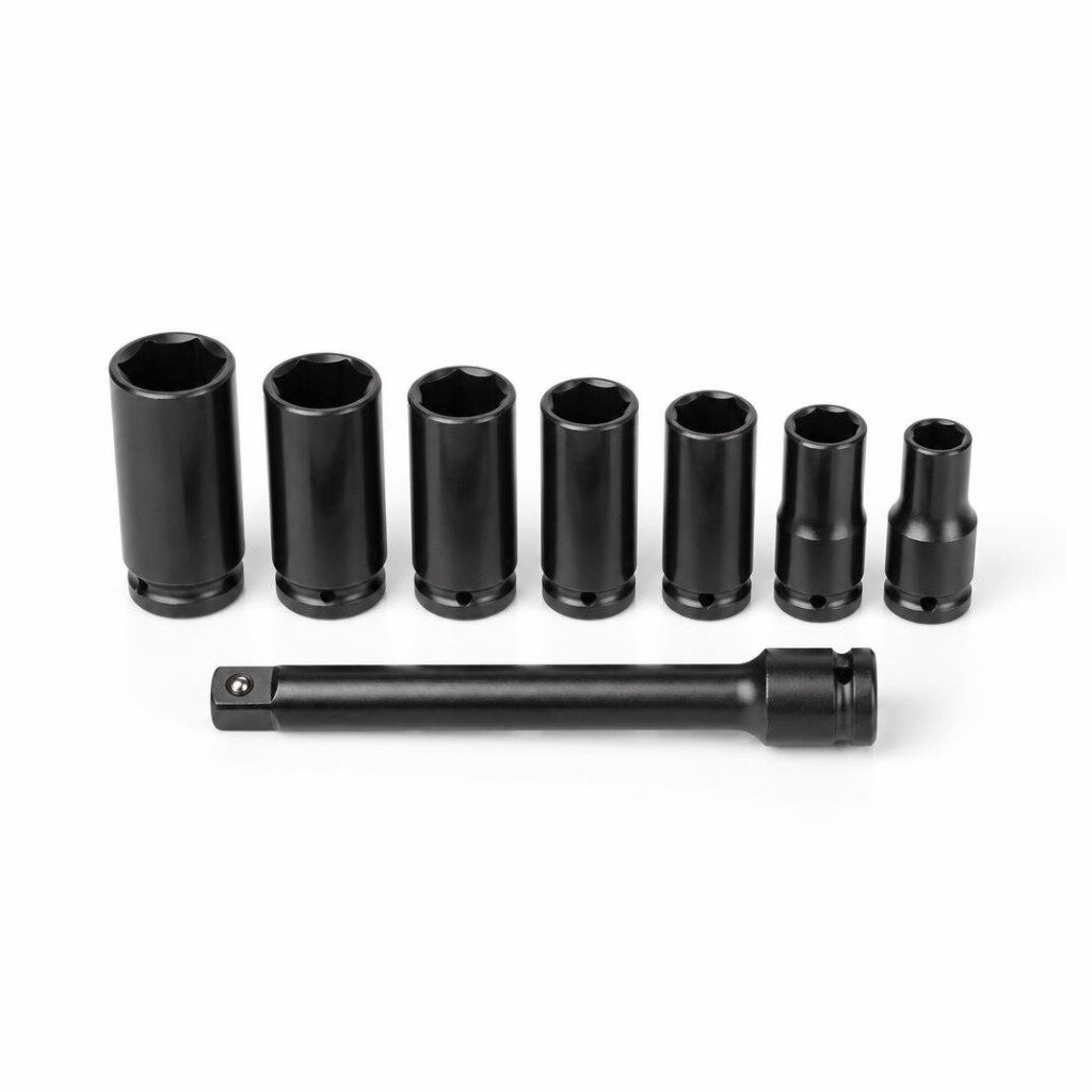 NIETZ 1/2" IMPACT WRENCH 8PCS IMPACT SOCKET SET - 508-99-101