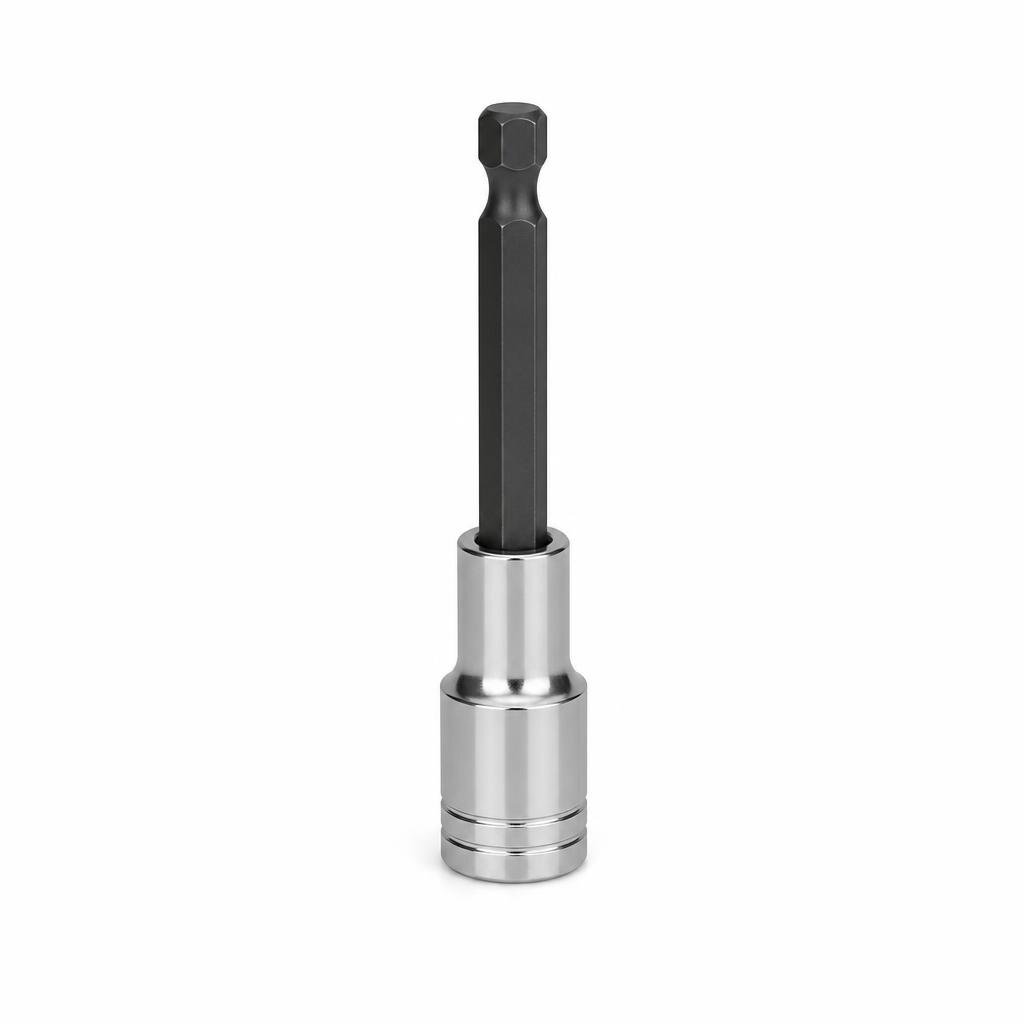 NIETZ 8 X 65MM MAGNETIC HEX BIT SOCKET - 524-12-308