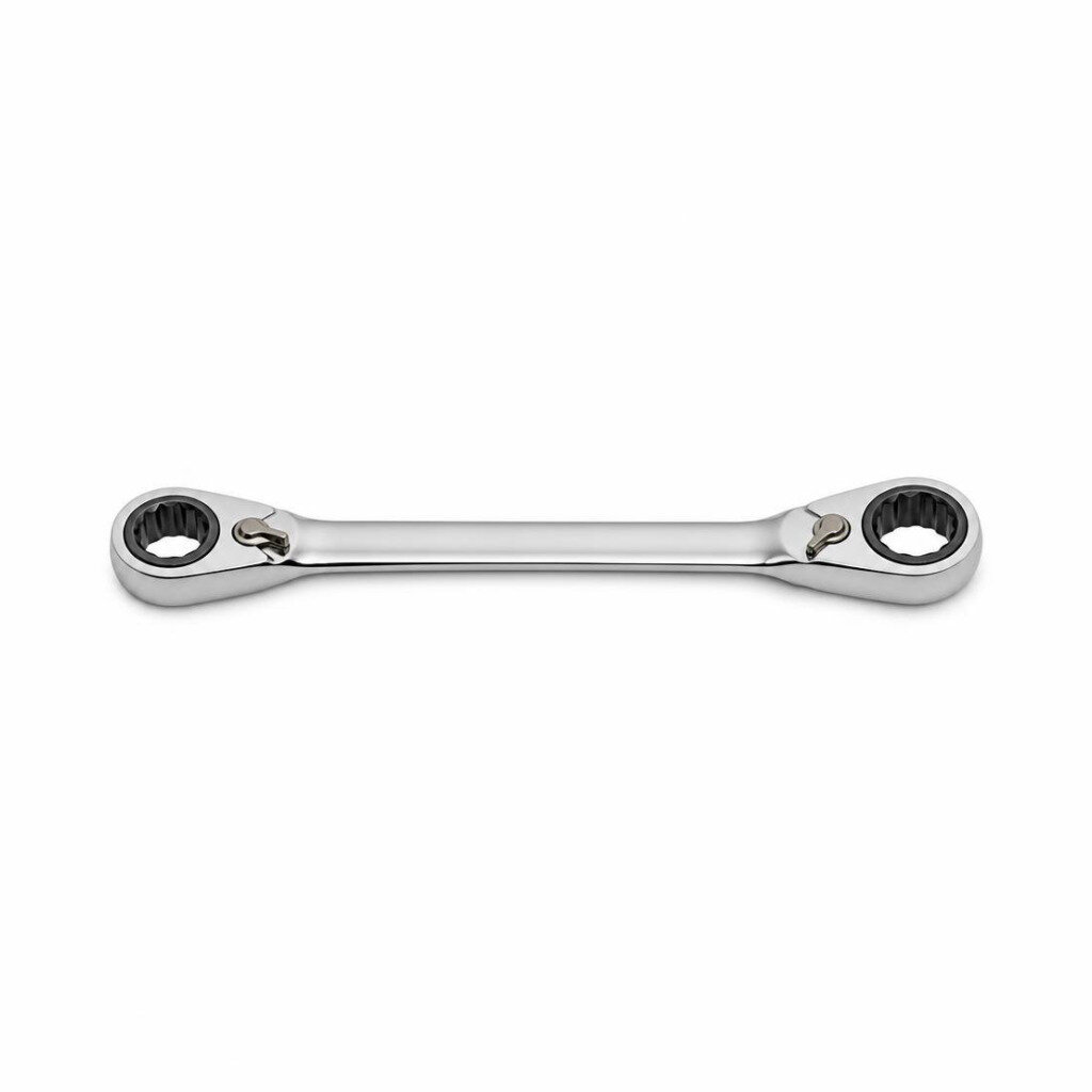 KI TOOLS 17 X 19 DOUBLE RATCHET WRENCH