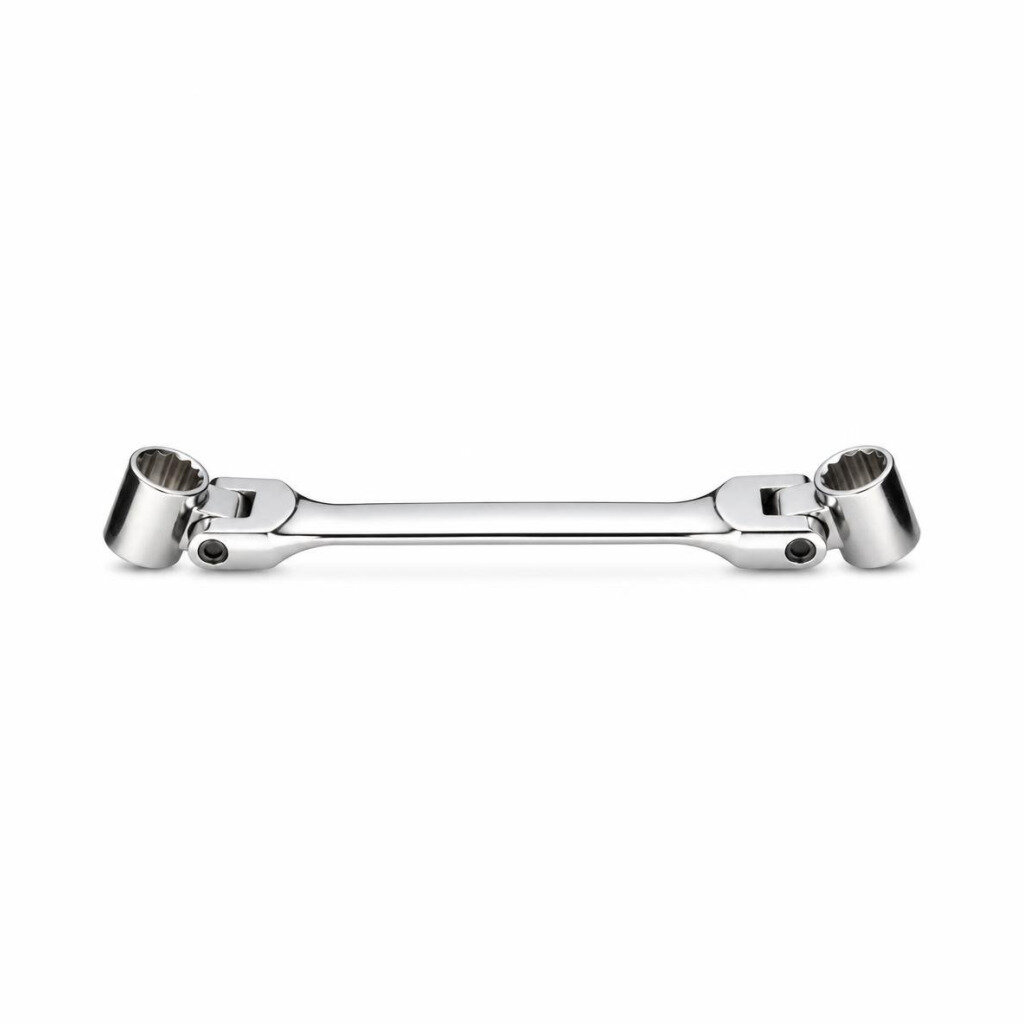 REXTOOLS 14MM X 15MM DOUBLE FLEX SOCKET WRENCH