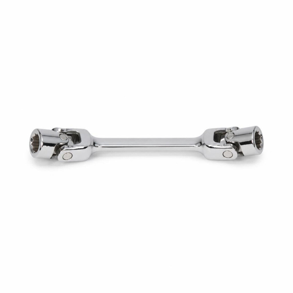 REXTOOLS 14MM X 17MM DOUBLE FLEX SOCKET WRENCH
