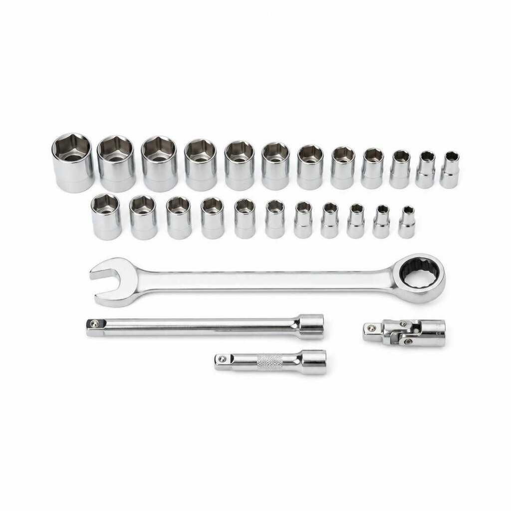 24PCS COMBINATION SOCKET WRENCH SET