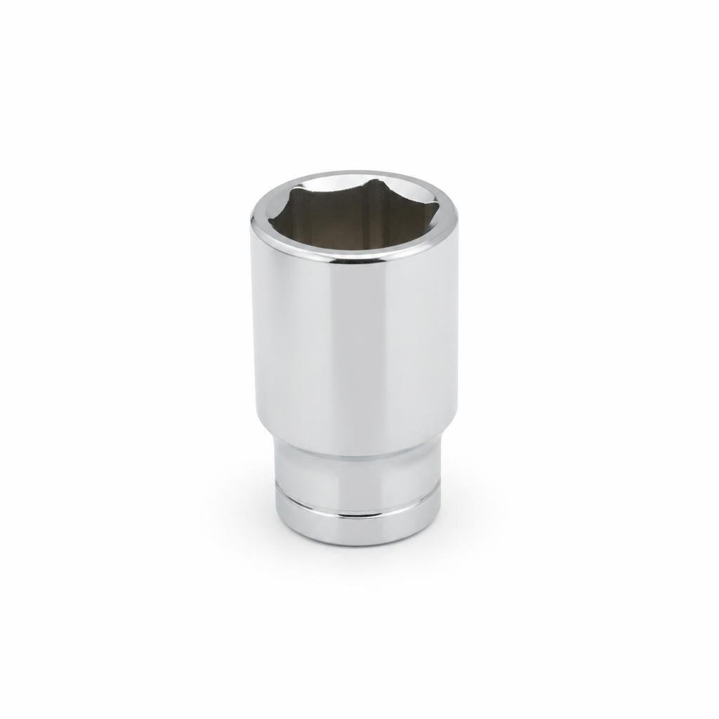 NIETZ 1/2"DR.6PT 8MM CHROME SOCKET - 500-40-008