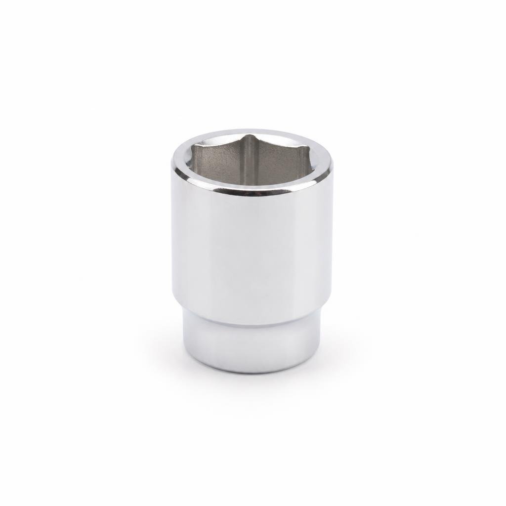 NIETZ 1/2"DR.6PT 18MM CHROME SOCKET - 500-40-018