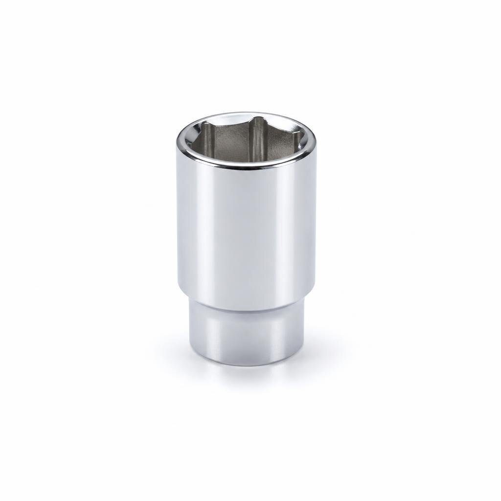 NIETZ 1/2"DR.6PT 19MM CHROME SOCKET - 500-40-019