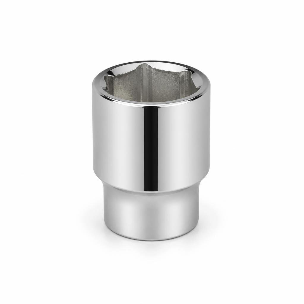 NIETZ 1/2"DR.6PT 23MM CHROME SOCKET - 500-40-023