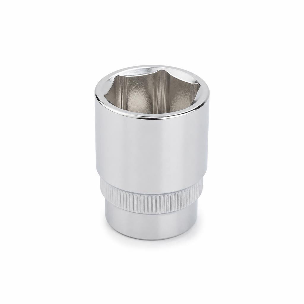 NIETZ 1/2"DR.6PT 27MM CHROME SOCKET - 500-40-027