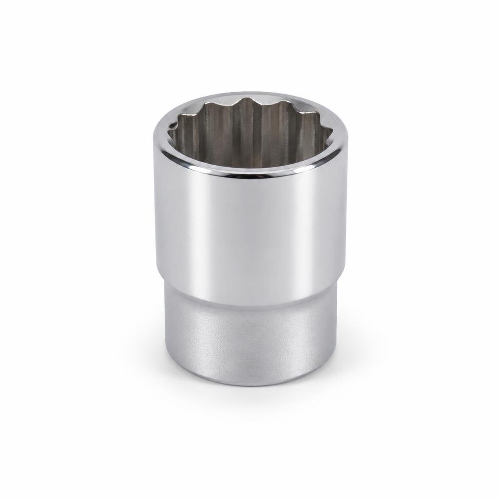 NIETZ 1/2"DR.12PT 8MM CHROME SOCKET - 500-43-008