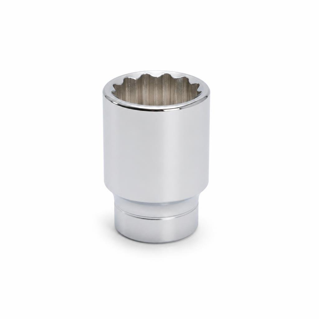 NIETZ 1/2"DR.12PT 15MM CHROME SOCKET - 500-43-015