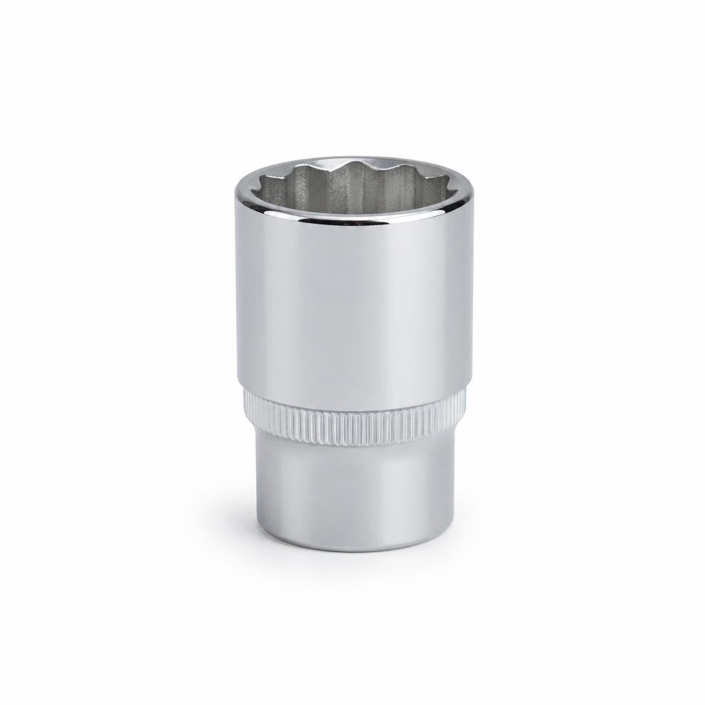 NIETZ 1/2"DR.12PT 20MM CHROME SOCKET - 500-43-020