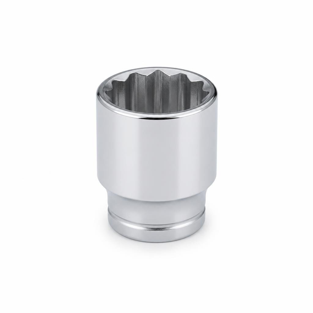 NIETZ 1/2"DR.12PT 28MM CHROME SOCKET - 500-43-028