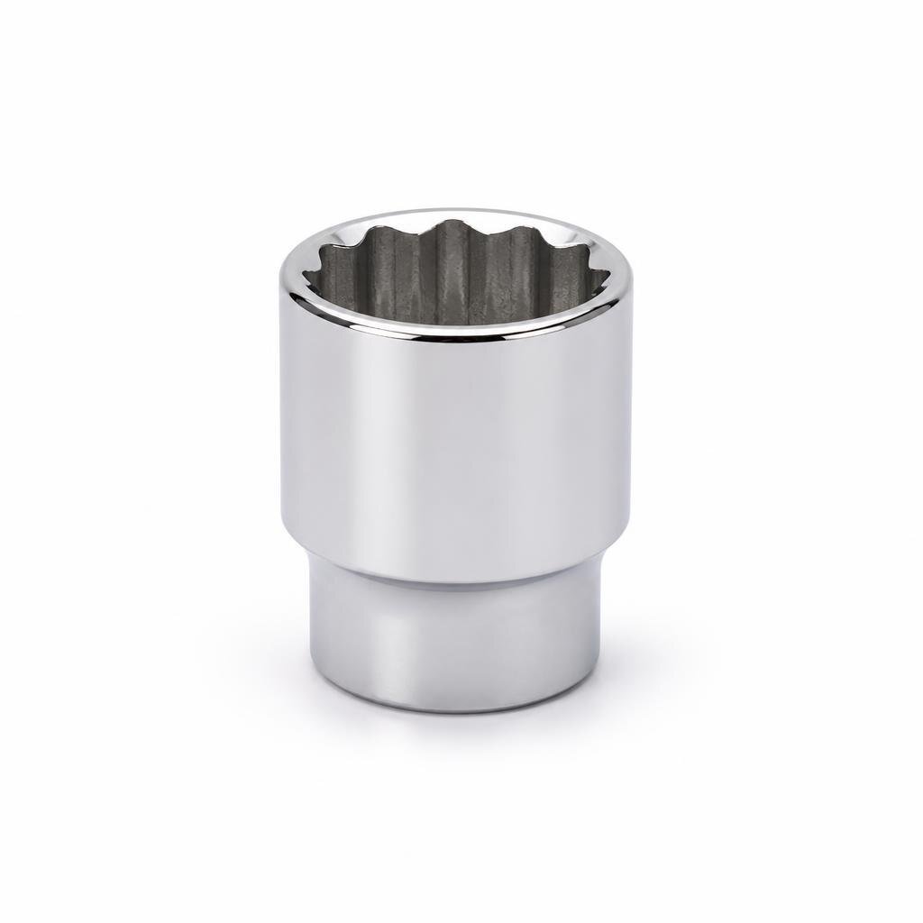 NIETZ 1/2"DR.12PT 32MM CHROME SOCKET - 500-43-032