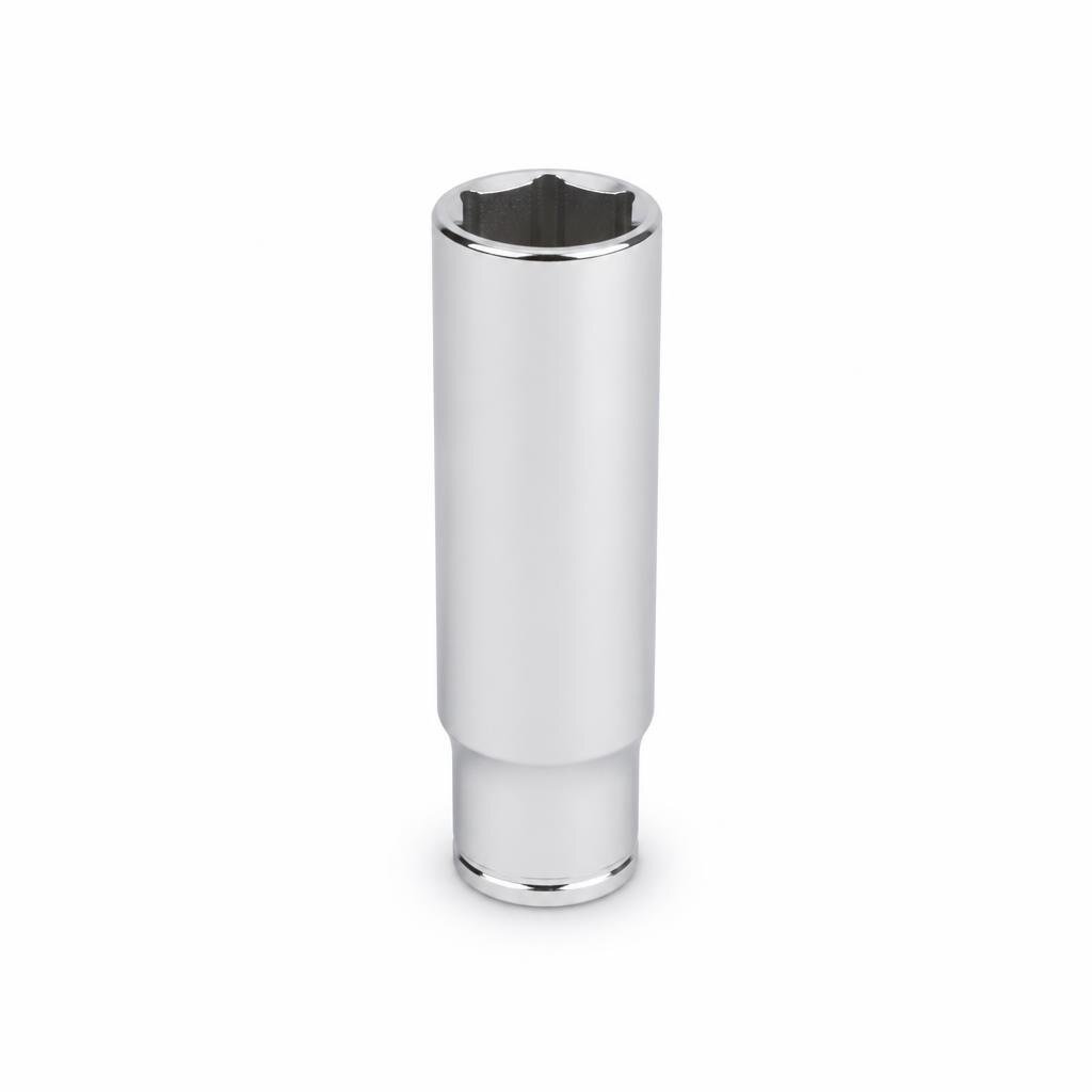 NIETZ 1/2"DR.6PT 9MM CHROME DEEP SOCKET - 500-42-009