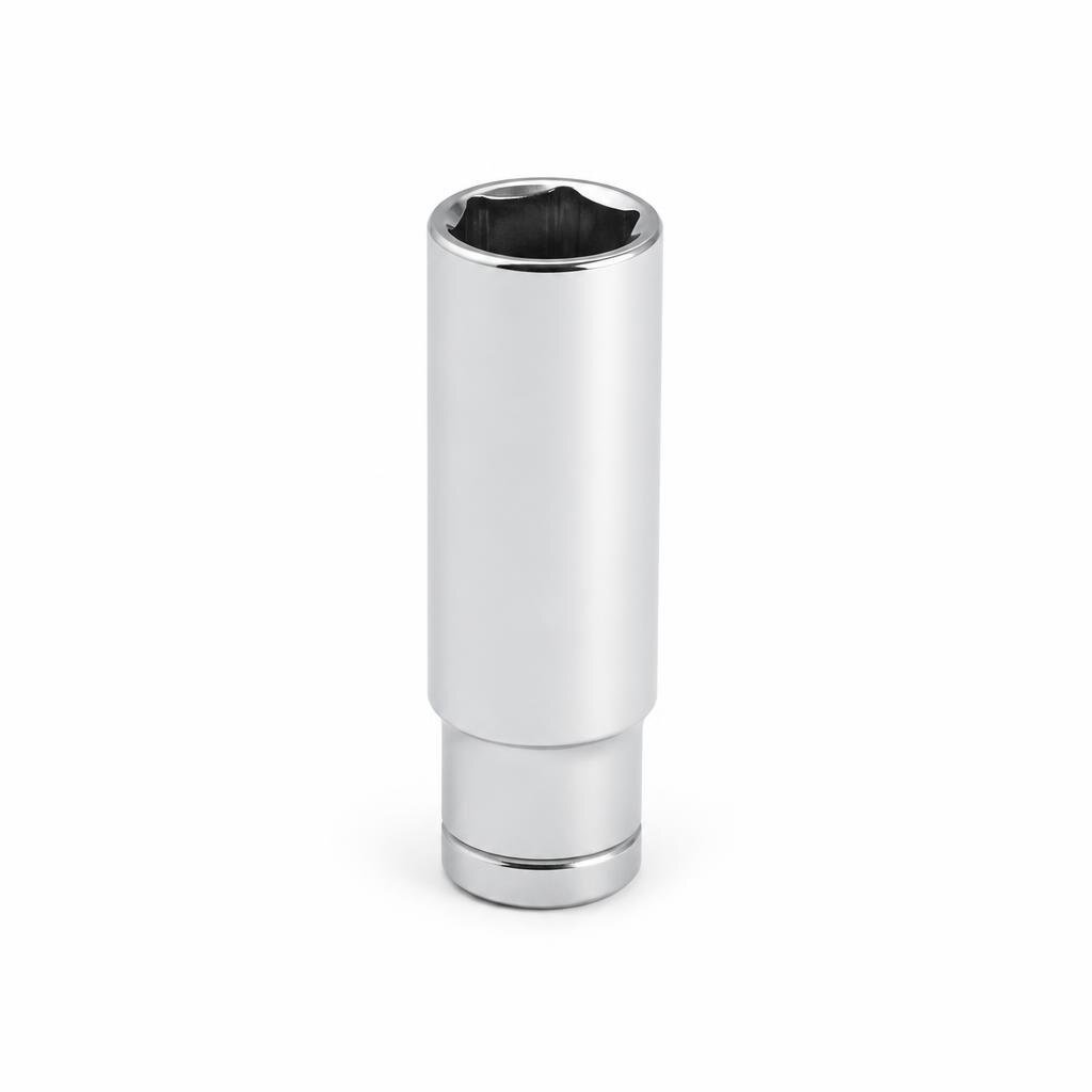 NIETZ 1/2"DR.6PT 11MM CHROME DEEP SOCKET - 500-42-011
