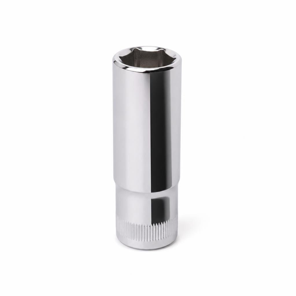 NIETZ 1/2"DR.6PT 16MM CHROME DEEP SOCKET - 500-42-016