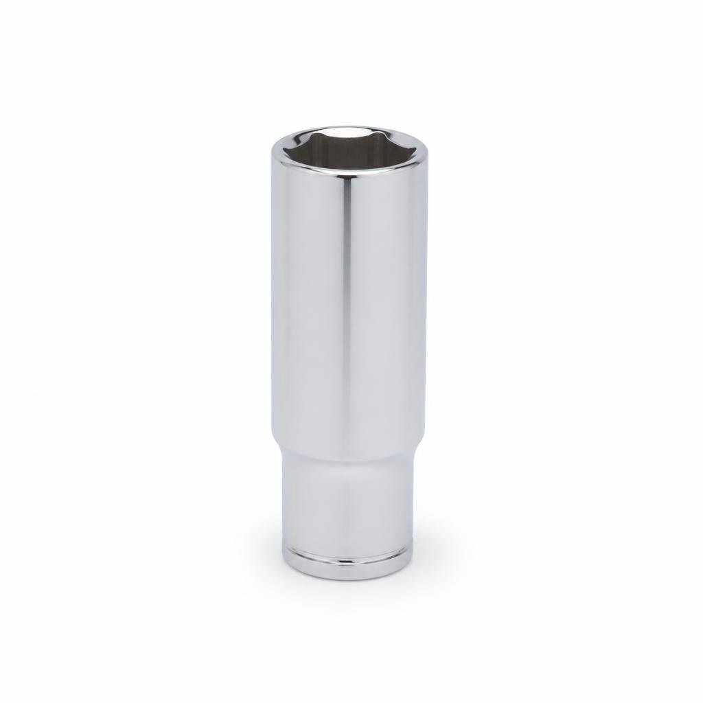 NIETZ 1/2"DR.6PT 17MM CHROME DEEP SOCKET - 500-42-017