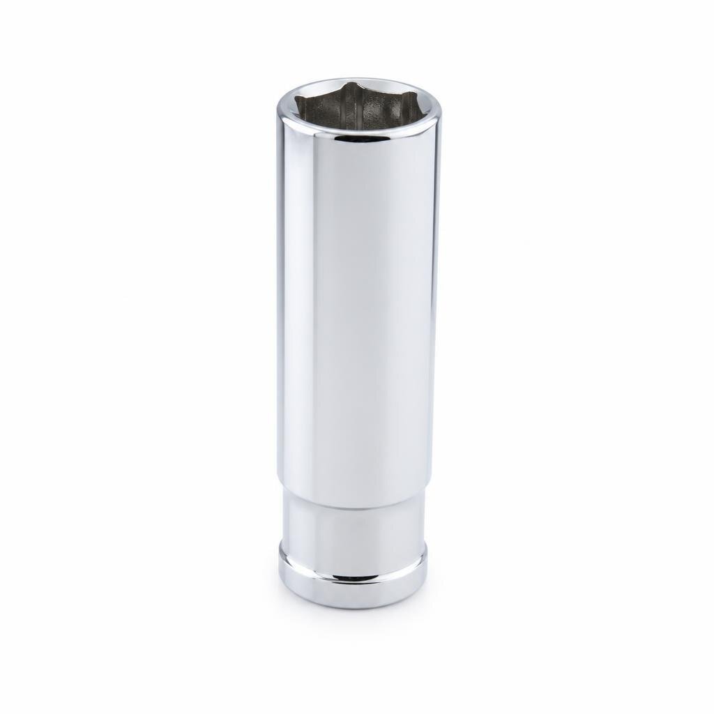 NIETZ 1/2"DR.6PT 19MM CHROME DEEP SOCKET - 500-42-019