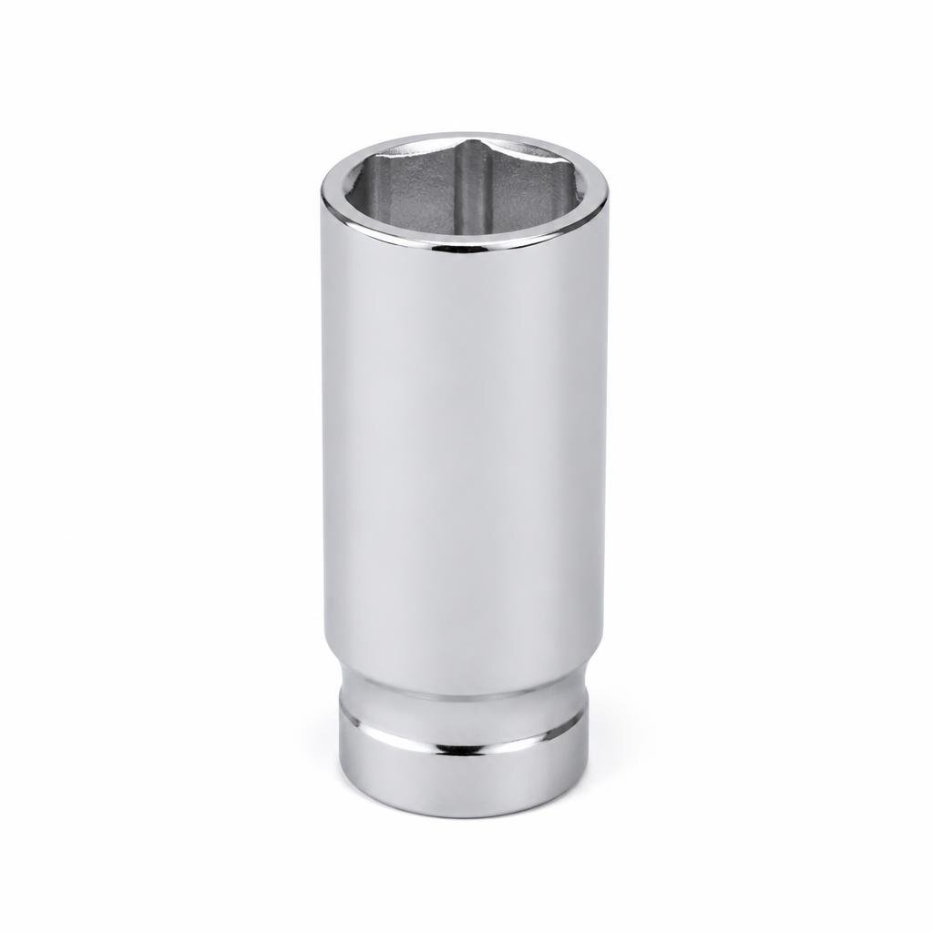 NIETZ 1/2"DR.6PT 26MM CHROME DEEP SOCKET - 500-42-026