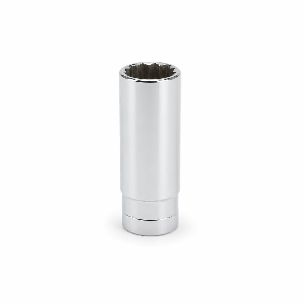NIETZ 1/2"DR.12PT 8MM CHROME DEEP SOCKET - 500-45-008