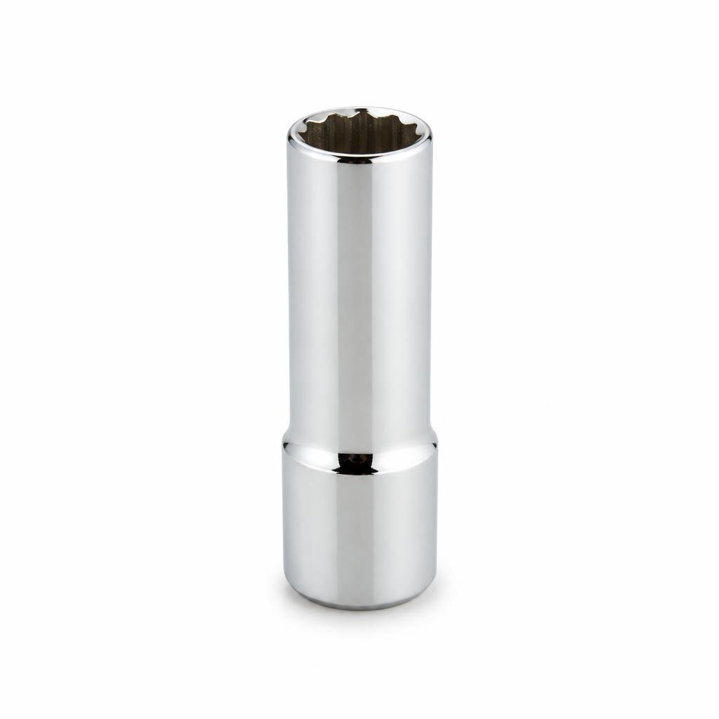 NIETZ 1/2"DR.12PT 10MM CHROME DEEP SOCKET - 500-45-010