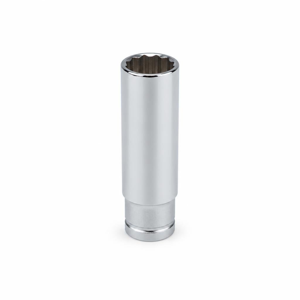 NIETZ 1/2"DR.12PT 11MM CHROME DEEP SOCKET - 500-45-011