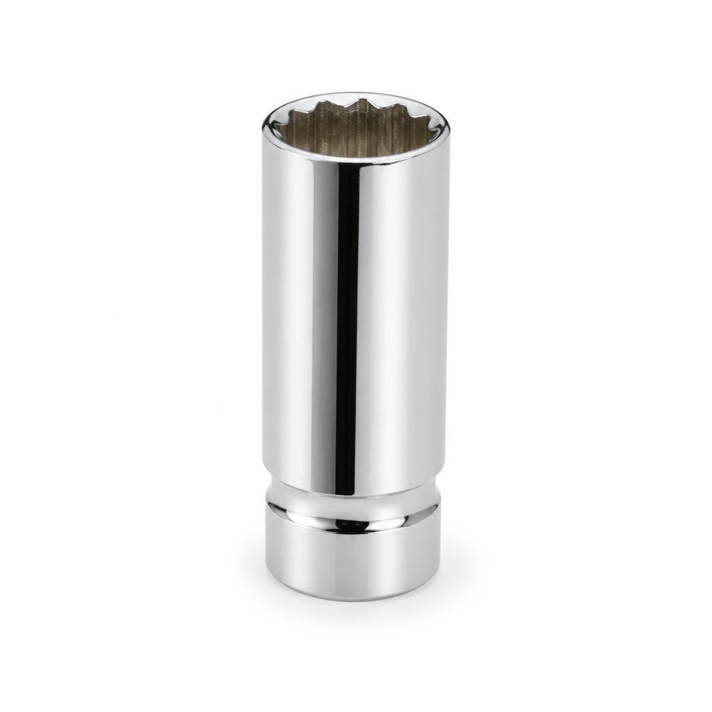 NIETZ 1/2"DR.12PT 13MM CHROME DEEP SOCKET - 500-45-013
