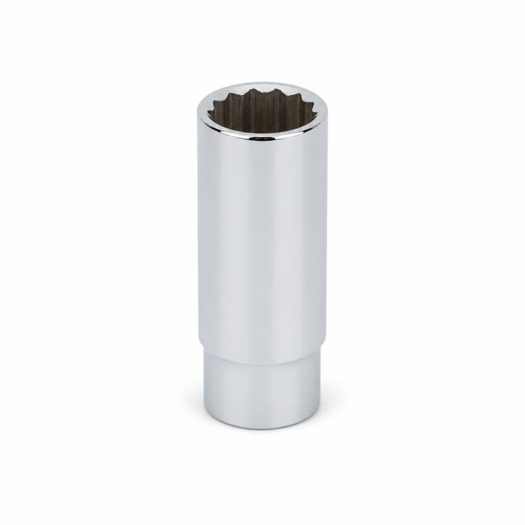 NIETZ 1/2"DR.12PT 14MM CHROME DEEP SOCKET - 500-45-014