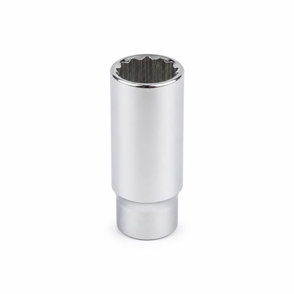NIETZ 1/2"DR.12PT 20MM CHROME DEEP SOCKET - 500-45-020