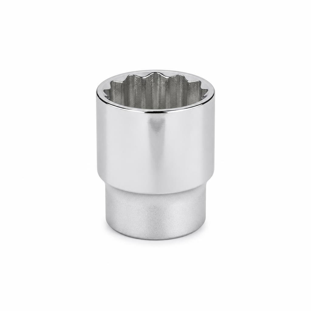 NIETZ 3/4"DR.12PT 23MM CHROME SOCKET - 500-63-023