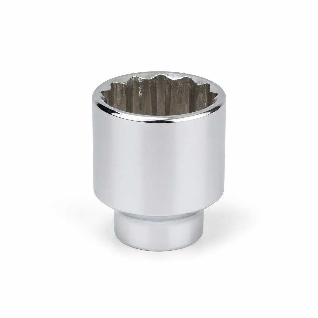 NIETZ 3/4"DR.12PT 52MM CHROME SOCKET - 500-63-052